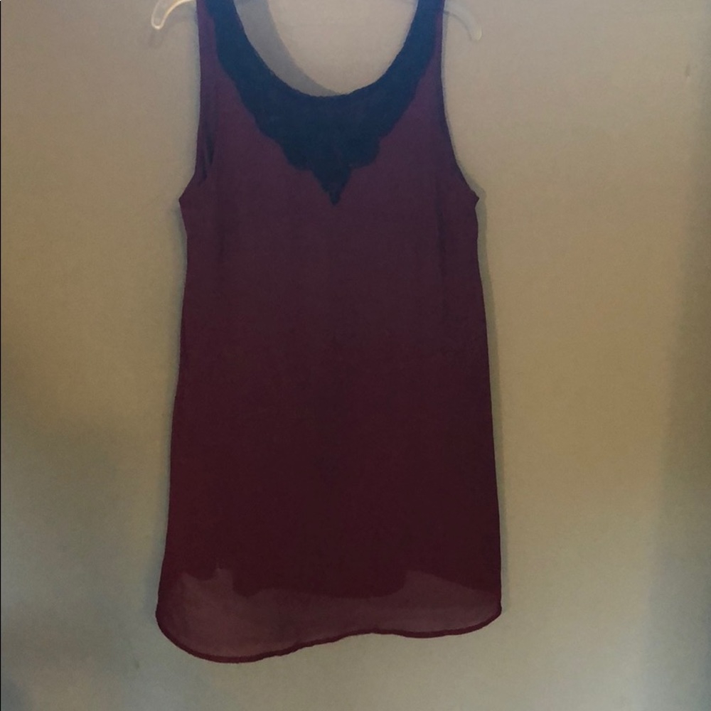 Fall wine colored dress